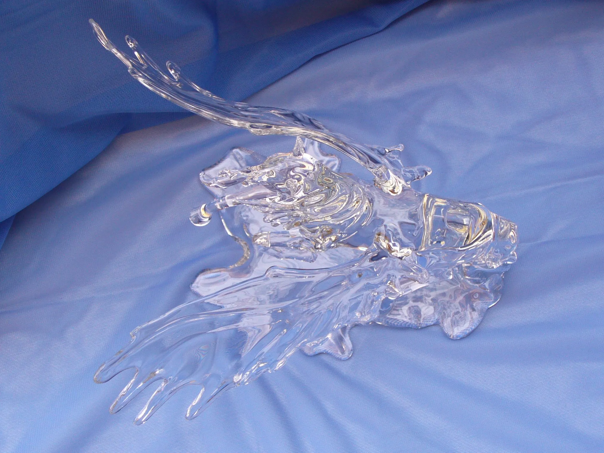 Skleněná plastika: Pegas — pohled 9